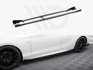 Maxton Street Pro Side Skirts Diffusers V2 + Flaps BMW 1 Series F20 M135i/M140i/M-Pack