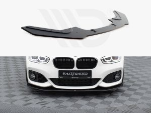 Maxton Street Pro Front Splitter V3 BMW 1 Series F20 M-Pack Facelift Models / M140i