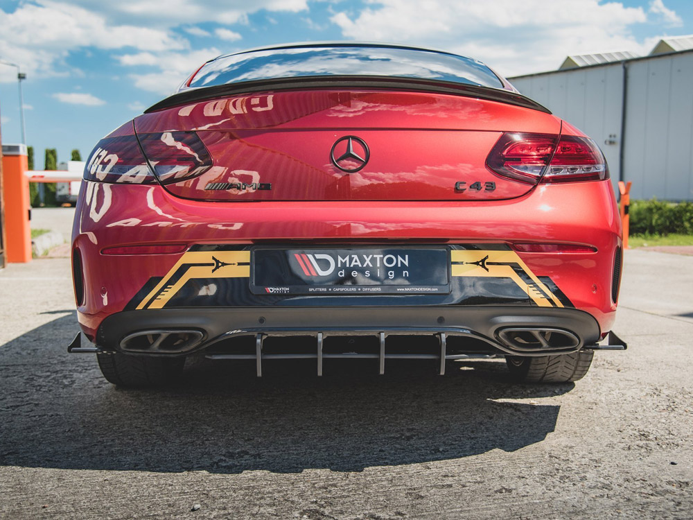Maxton street pro rear diffuser mercedes-amg c43 coupe c205 3 Maxton street pro rear diffuser mercedes-amg c43 coupe c205 - image 3