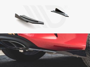 Maxton Street Pro Rear Side Splitters + Flaps Mercedes-AMG C43 Coupe C205