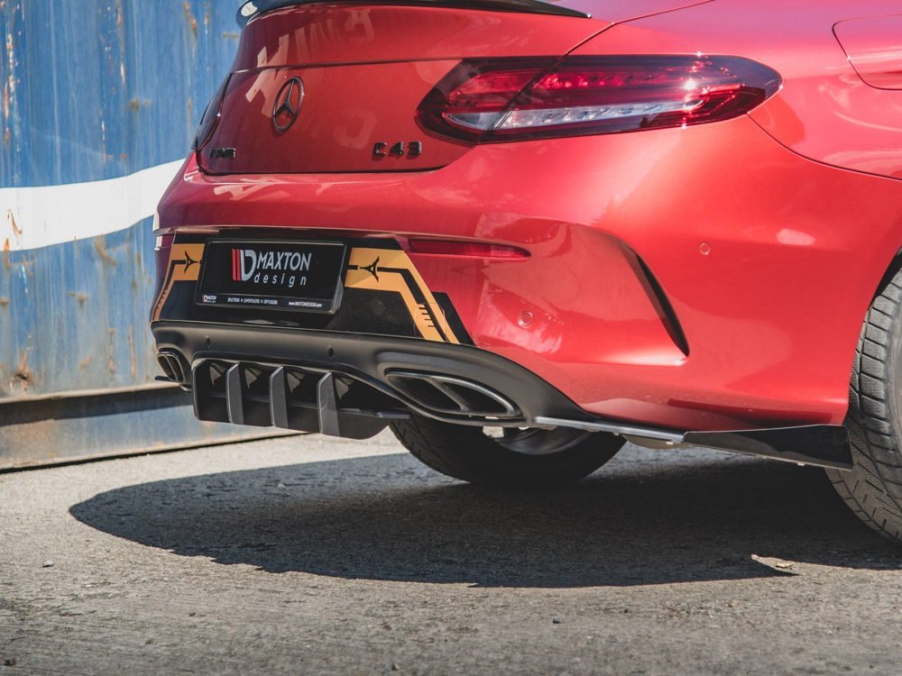 Maxton street pro rear diffuser mercedes-amg c43 coupe c205 4 Maxton street pro rear diffuser mercedes-amg c43 coupe c205 - image 4