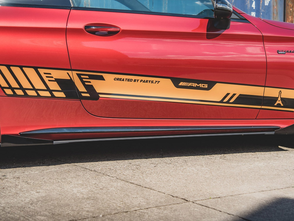 Maxton street pro side skirts diffusers + flaps mercedes-amg c43 coupe c205 4 Maxton street pro side skirts diffusers + flaps mercedes-amg c43 coupe c205 - image 4