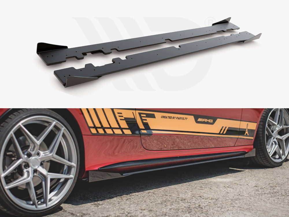 Maxton street pro side skirts diffusers + flaps mercedes-amg c43 coupe c205 1 Maxton street pro side skirts diffusers + flaps mercedes-amg c43 coupe c205