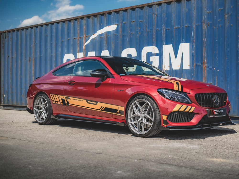 Maxton street pro side skirts diffusers + flaps mercedes-amg c43 coupe c205 2 Maxton street pro side skirts diffusers + flaps mercedes-amg c43 coupe c205 - image 2