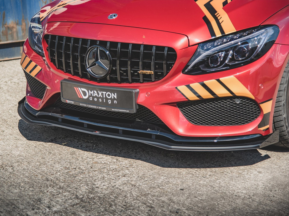 Maxton street pro front splitter + flaps mercedes-amg c43 coupe c205 3 Maxton street pro front splitter + flaps mercedes-amg c43 coupe c205 - image 3