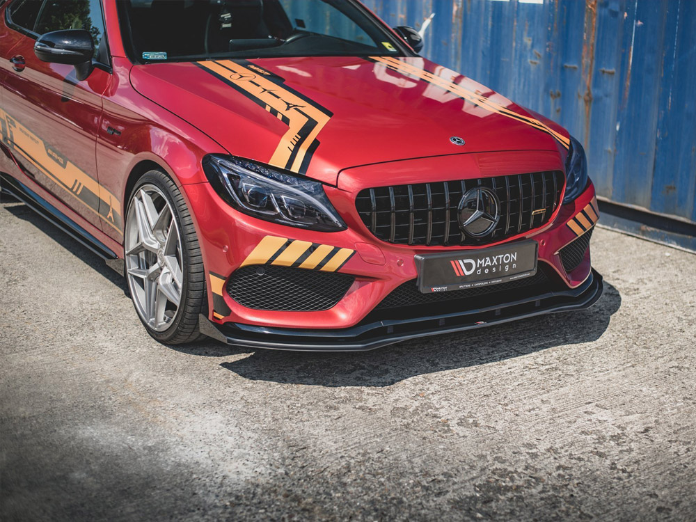 Maxton street pro front splitter + flaps mercedes-amg c43 coupe c205 4 Maxton street pro front splitter + flaps mercedes-amg c43 coupe c205 - image 4