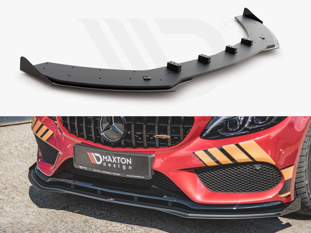 Maxton street pro front splitter + flaps mercedes-amg c43 coupe c205 1 Maxton street pro front splitter + flaps mercedes-amg c43 coupe c205