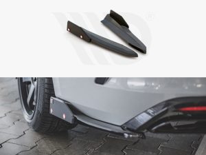 Maxton Rear Side Splitters V2 + Flaps Skoda Octavia RS Mk4
