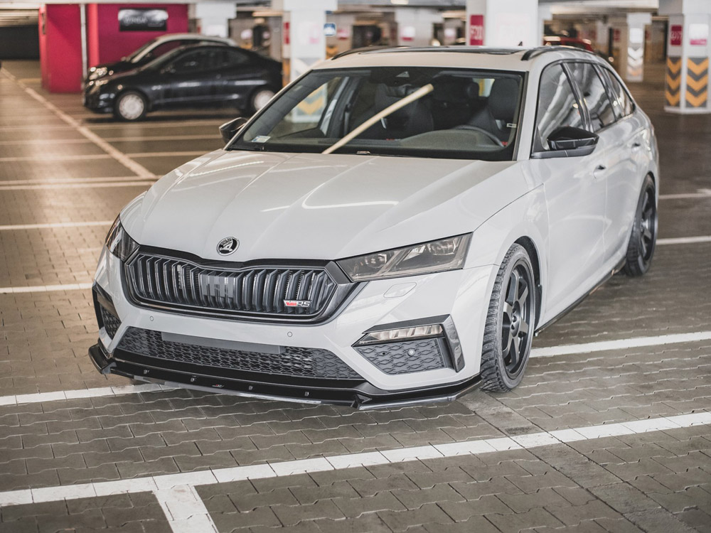 Maxton front splitter v1 skoda octavia rs mk4 (2020+) 2 Maxton front splitter v1 skoda octavia rs mk4 (2020+) - image 2