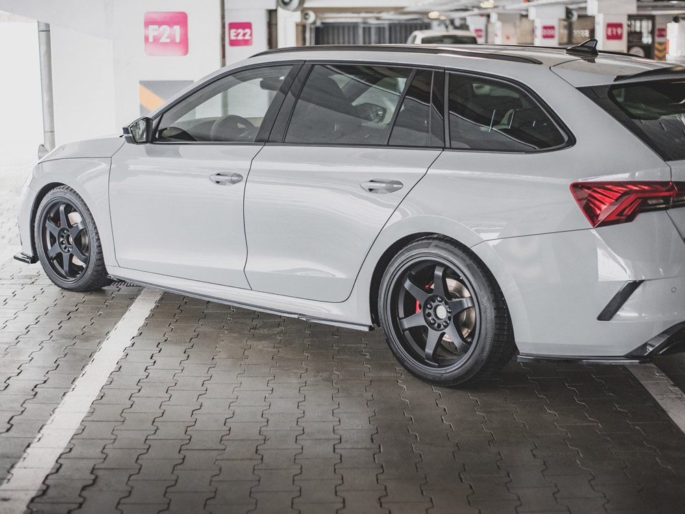 Maxton side skirts diffusers v1 skoda octavia rs mk4 (2020+) 2 Maxton side skirts diffusers v1 skoda octavia rs mk4 (2020+) - image 2