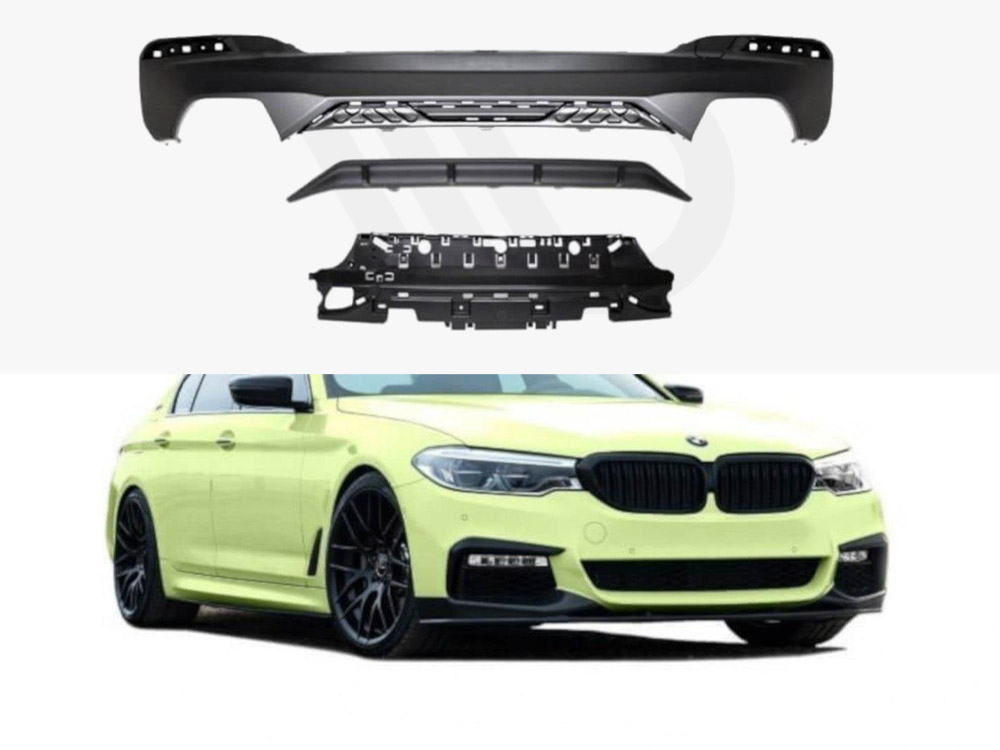 Maxton rear valance sport - performance bmw 5 series g30/g31 m sport (2017-2020) 1 Maxton rear valance sport - performance bmw 5 series g30/g31 m sport (2017-2020)