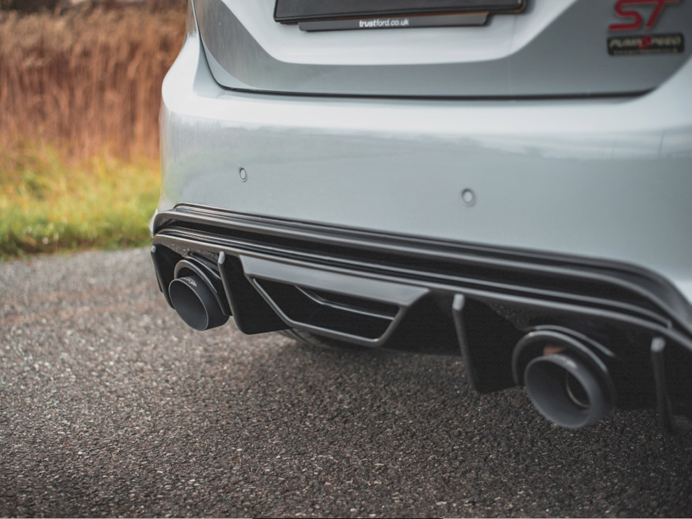Maxton rear diffuser + milltek gpf/opf back exhaust system - ford fiesta mk8 st & mk8. 5 st (2018-2022) 2 Maxton rear diffuser + milltek gpf/opf back exhaust system - ford fiesta mk8 st & mk8. 5 st (2018-2022) - image 2