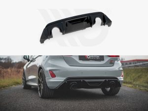Maxton Rear Diffuser + Milltek GPF/OPF Back Exhaust System - Ford Fiesta Mk8 ST & Mk8.5 ST (2018-2022)