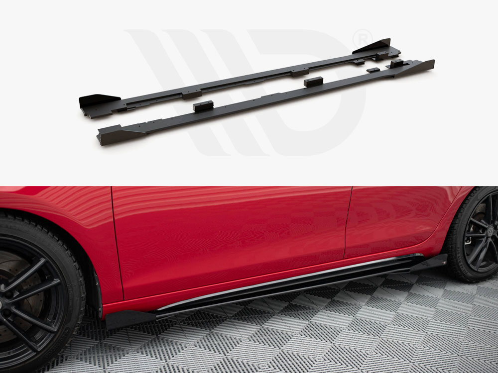 Maxton street pro side skirts diffusers + flaps for vw golf gti mk6 1 Maxton street pro side skirts diffusers + flaps for vw golf gti mk6