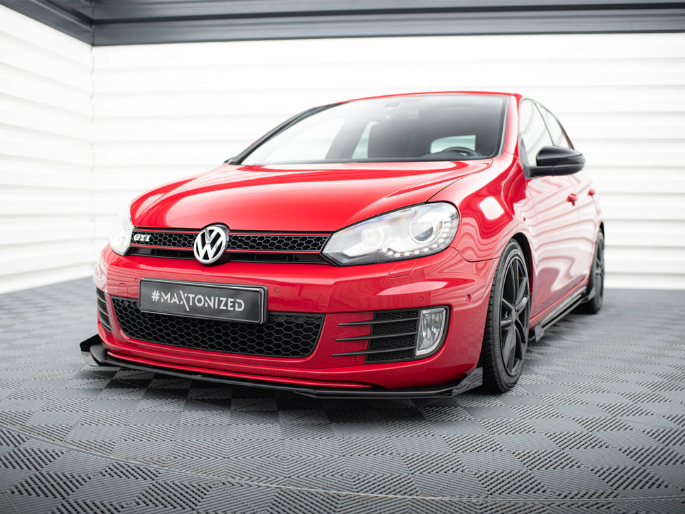Maxton street pro front splitter v3 + flaps for vw golf gti mk6 2 Maxton street pro front splitter v3 + flaps for vw golf gti mk6 - image 2