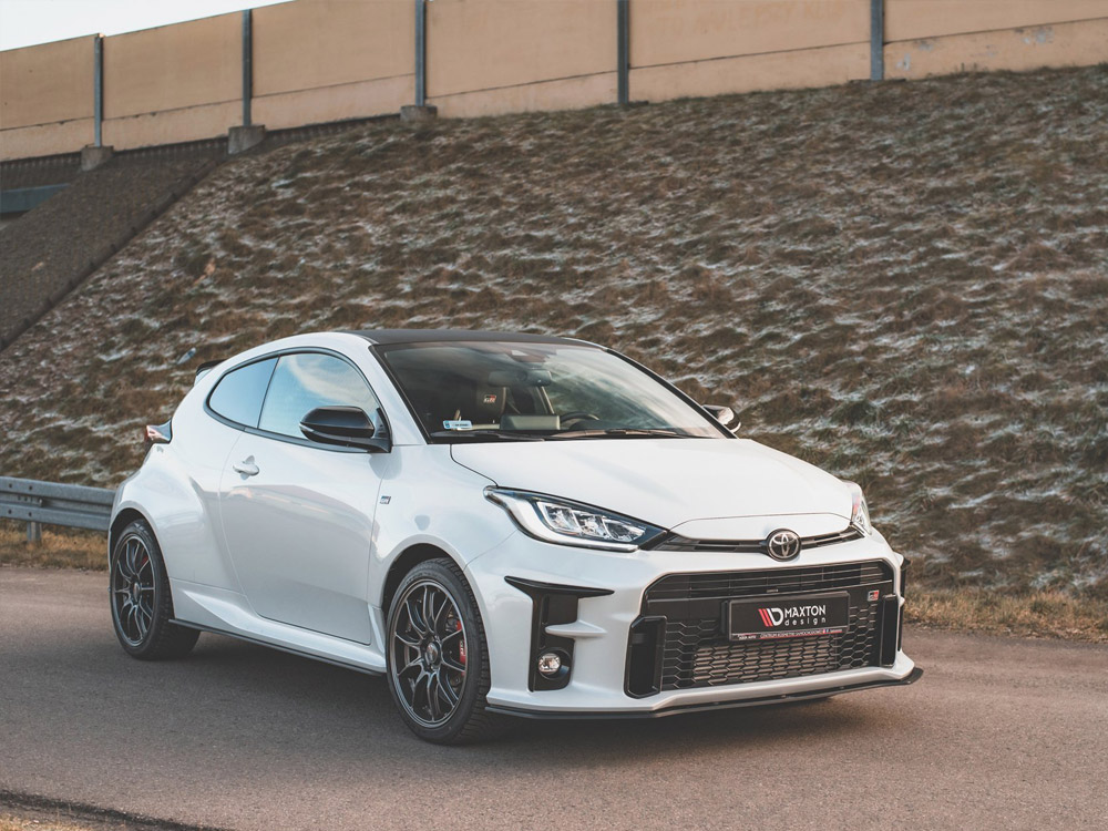 Maxton front splitter toyota gr yaris mk4 2 Maxton front splitter toyota gr yaris mk4 - image 2
