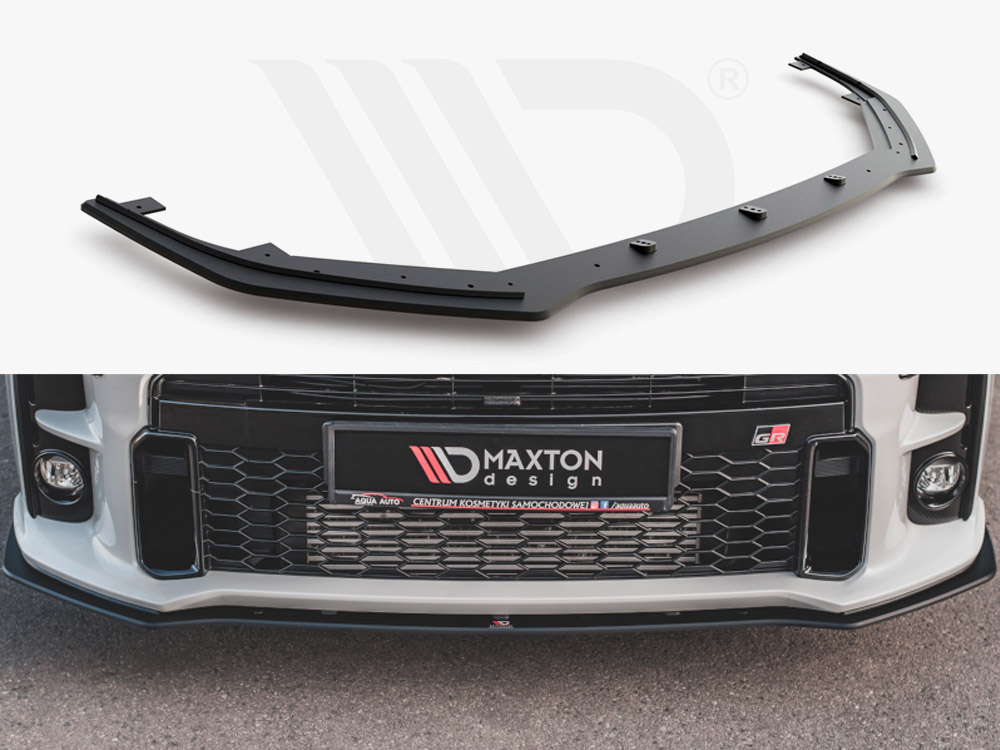 Maxton front splitter toyota gr yaris mk4 1 Maxton front splitter toyota gr yaris mk4