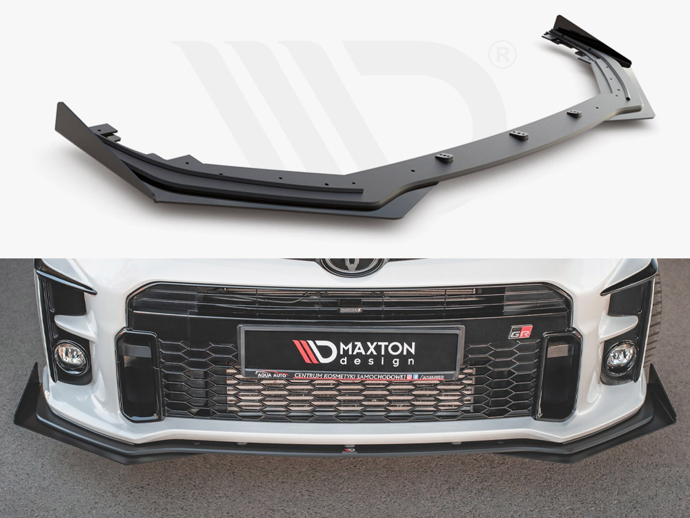 Maxton street pro front splitter + flaps toyota gr yaris mk4 1 Maxton street pro front splitter + flaps toyota gr yaris mk4