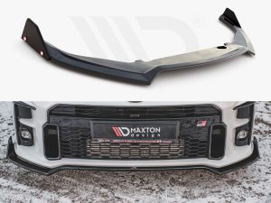 Maxton Front Splitter V3 + Flaps Toyota GR Yaris Mk4