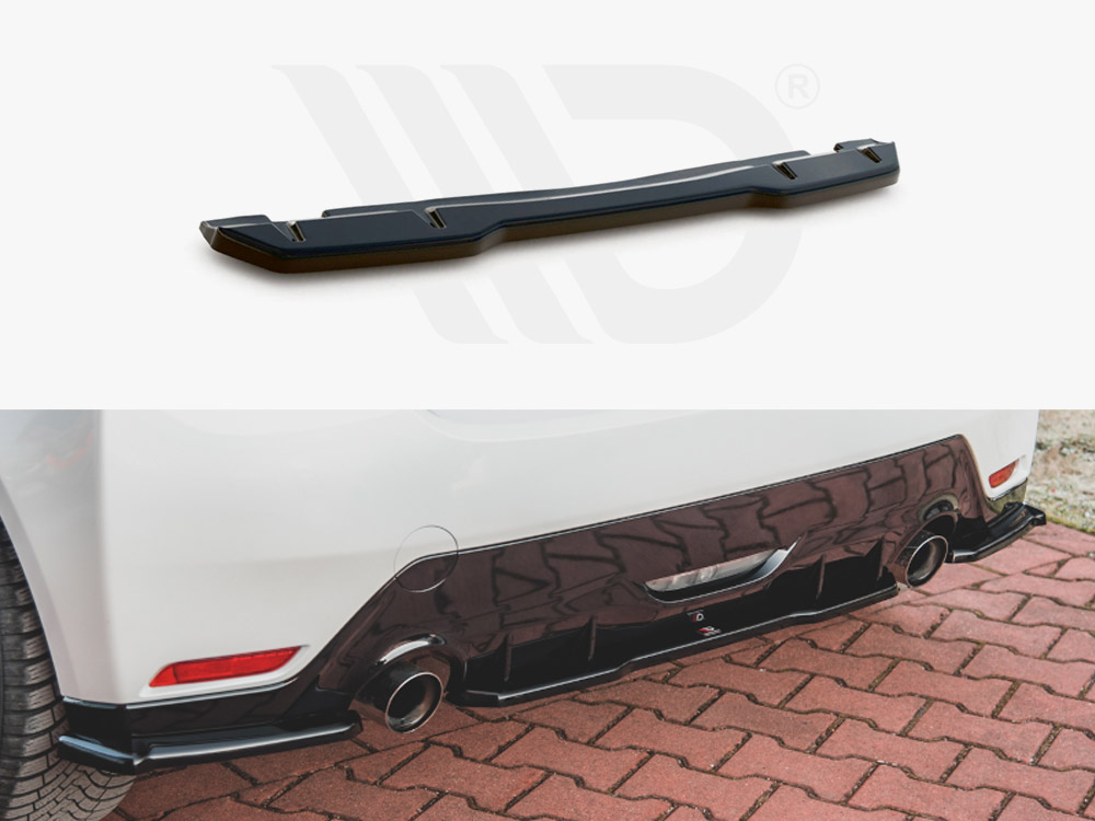 Maxton central rear splitter toyota gr yaris mk4 (2020+) 1 Maxton central rear splitter toyota gr yaris mk4 (2020+)