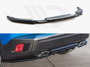 Maxton Rear Splitter (Vertical Bars) Peugeot 2008 Mk2