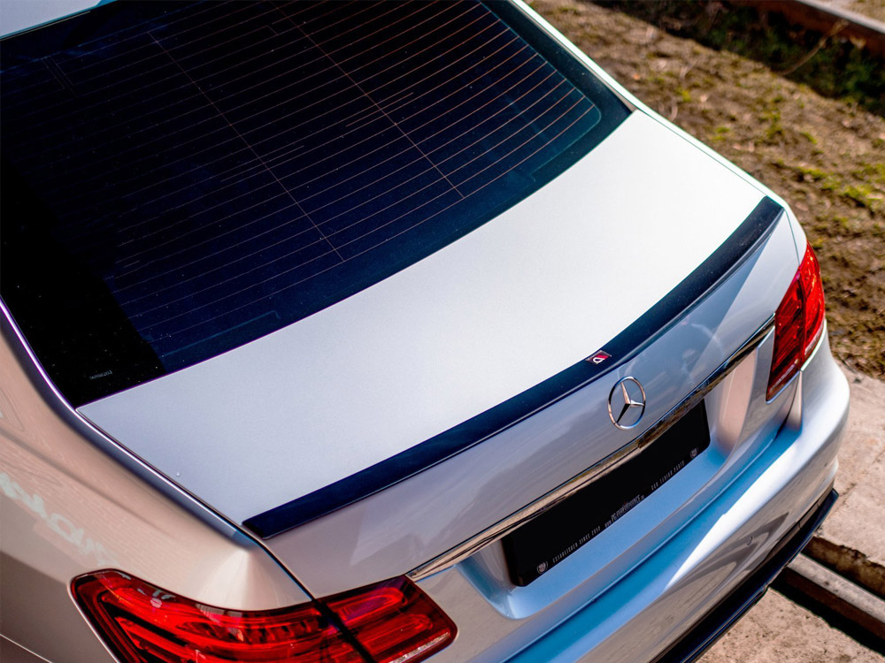 Maxton spoiler cap mercedes e63 amg/amg-line saloon w212 facelift models 5 Maxton spoiler cap mercedes e63 amg/amg-line saloon w212 facelift models - image 5