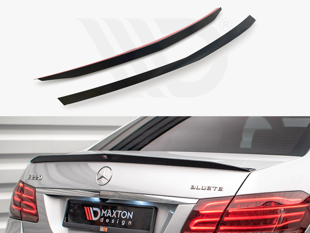 Maxton spoiler cap mercedes e63 amg/amg-line saloon w212 facelift models 1 Maxton spoiler cap mercedes e63 amg/amg-line saloon w212 facelift models
