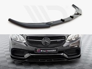 Maxton Front Splitter Mercedes E63 AMG Saloon W212 Facelift Models