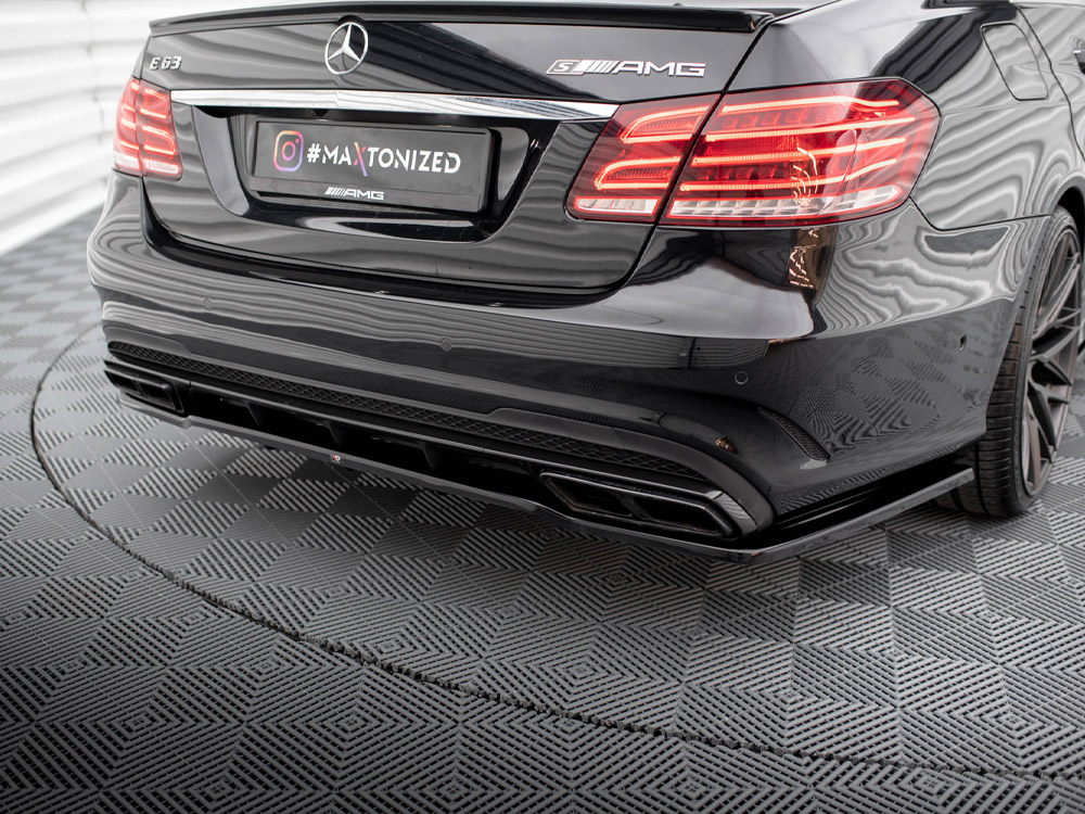 Maxton rear splitter (vertical bars) mercedes e63 amg saloon w212 facelift models 4 Maxton rear splitter (vertical bars) mercedes e63 amg saloon w212 facelift models - image 4