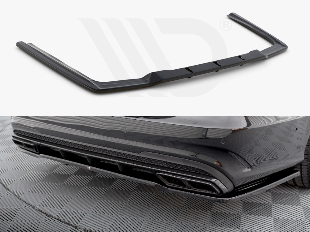 Maxton rear splitter (vertical bars) mercedes e63 amg saloon w212 facelift models 1 Maxton rear splitter (vertical bars) mercedes e63 amg saloon w212 facelift models