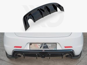 Maxton Rear Valance Alfa Romeo Giulietta Facelift Models (Exhaust on Both Sides Version)