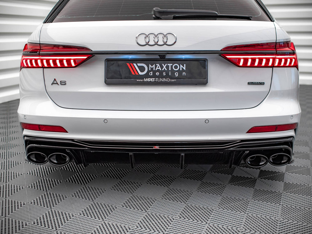 Maxton rear valance + exhaust ends imitation audi s6/a6 s-line c8 3 Maxton rear valance + exhaust ends imitation audi s6/a6 s-line c8 - image 3