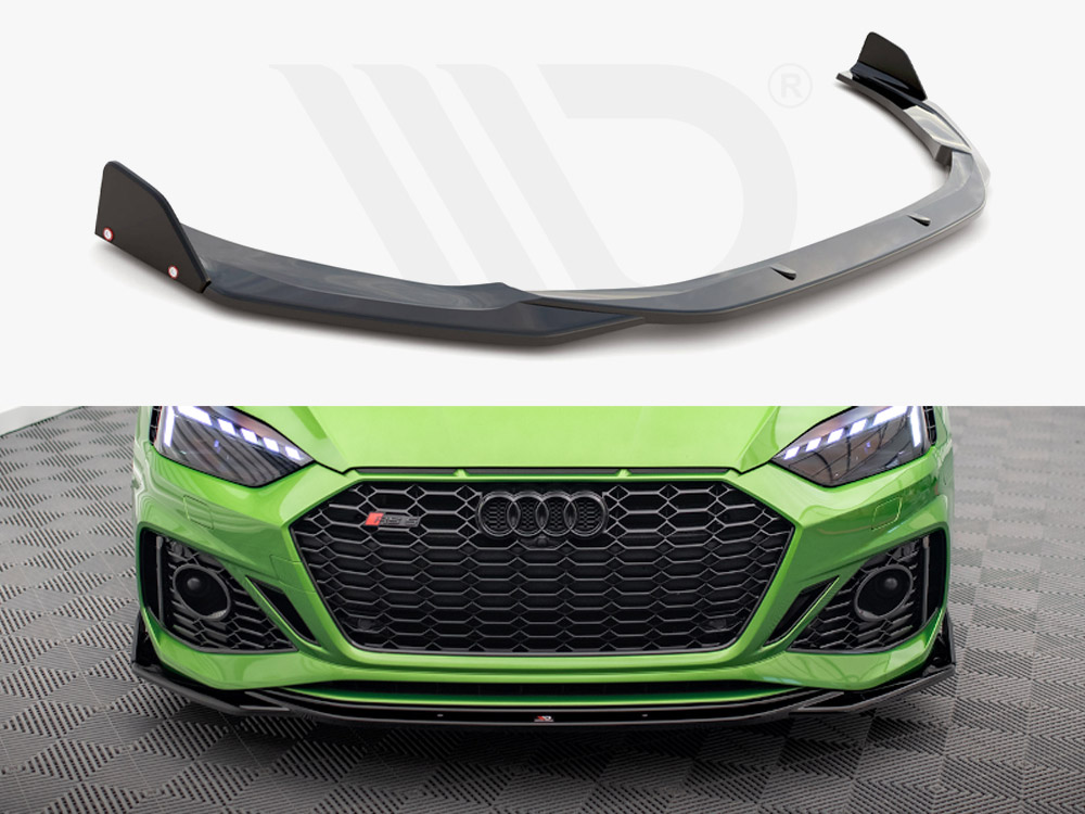 Maxton front splitter v1 + flaps audi rs5 f5 facelift models 1 Maxton front splitter v1 + flaps audi rs5 f5 facelift models