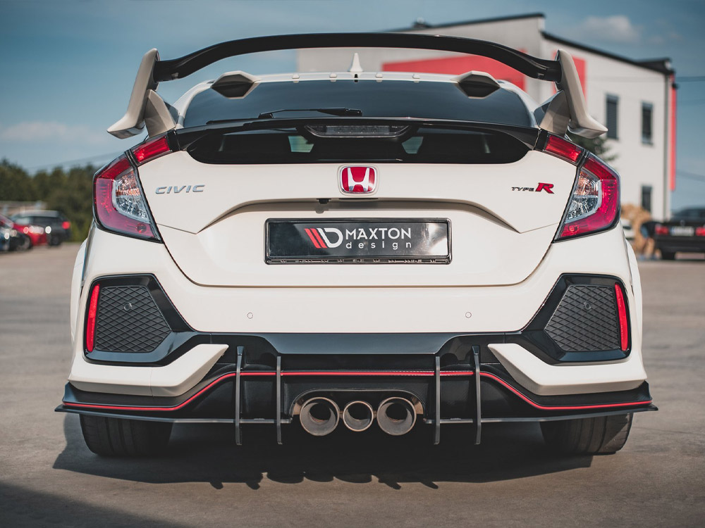 Maxton street pro rear diffuser v2 honda civic mk10 type r 3 Maxton street pro rear diffuser v2 honda civic mk10 type r - image 3