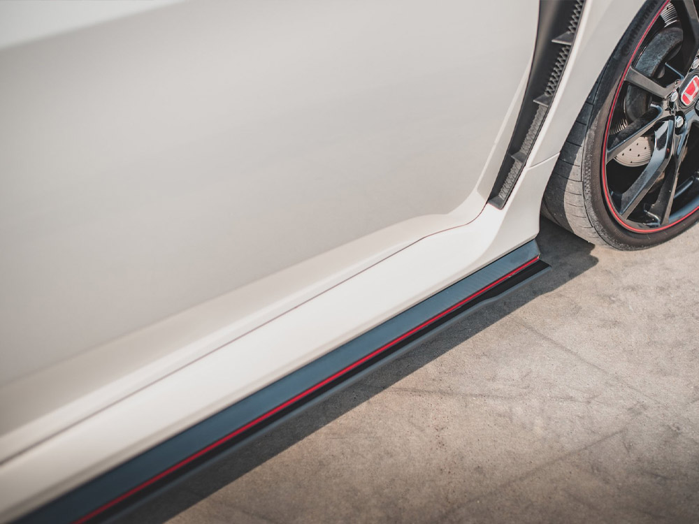Maxton street pro side skirts diffusers v2 honda civic mk10 type-r 4 Maxton street pro side skirts diffusers v2 honda civic mk10 type-r - image 4