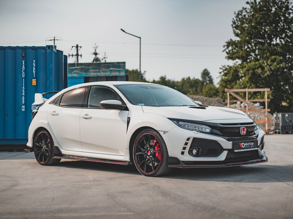 Maxton street pro side skirts diffusers v2 honda civic mk10 type-r 2 Maxton street pro side skirts diffusers v2 honda civic mk10 type-r - image 2