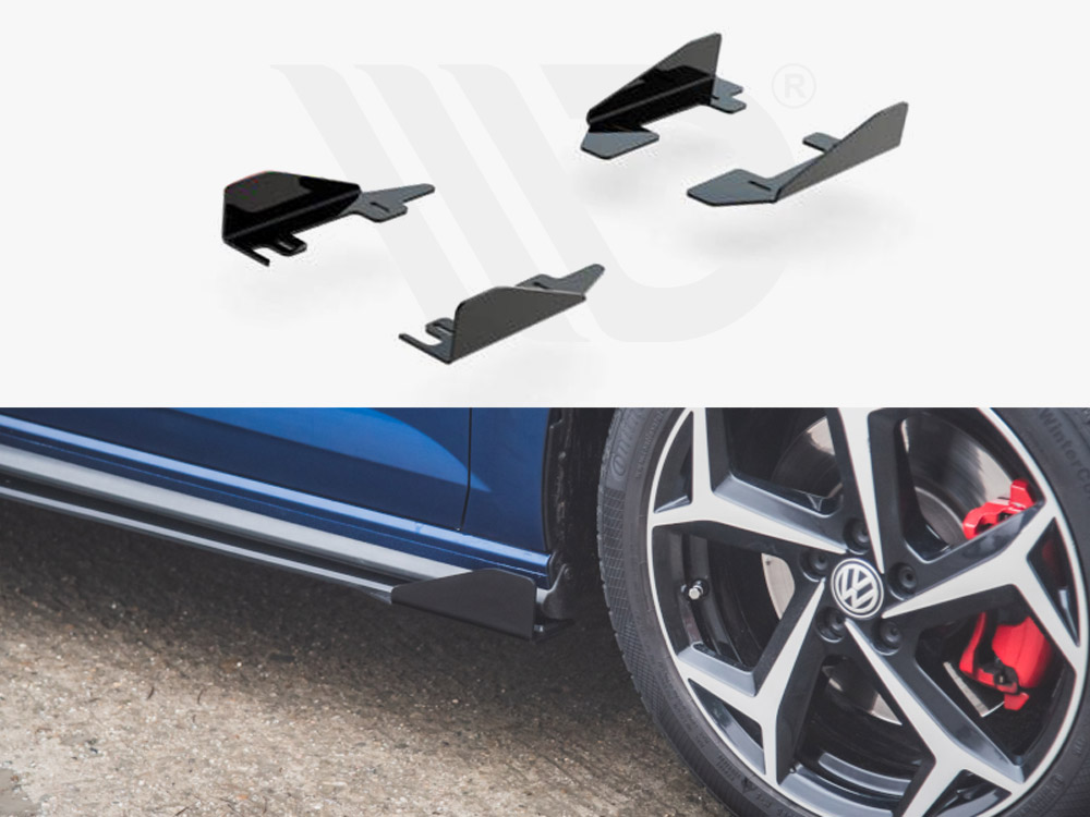 Maxton side flaps vw polo gti mk6 1 Maxton side flaps vw polo gti mk6