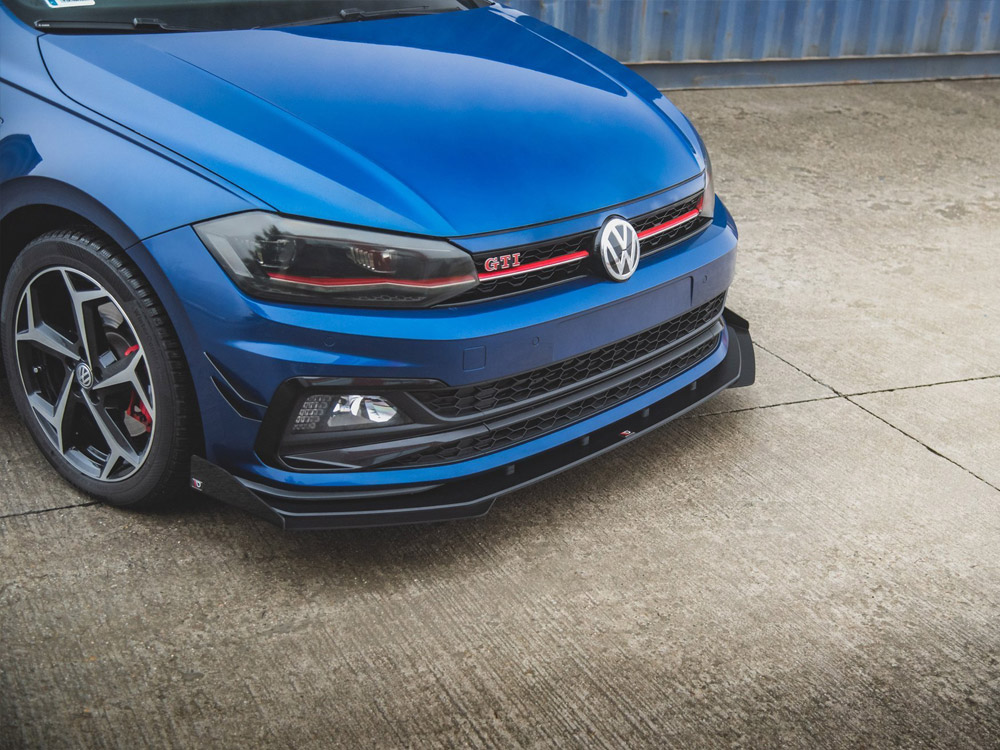 Maxton street pro front splitter + flaps for vw polo gti mk6 4 Maxton street pro front splitter + flaps for vw polo gti mk6 - image 4