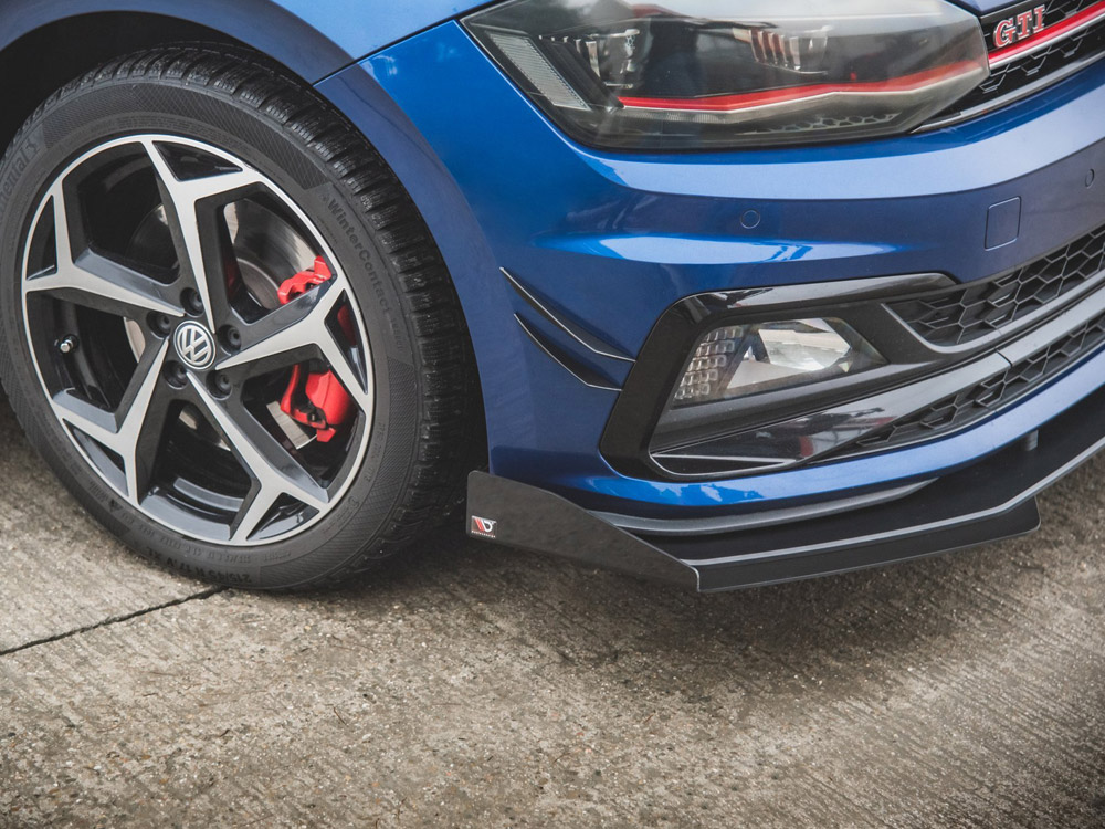 Maxton street pro front splitter + flaps for vw polo gti mk6 5 Maxton street pro front splitter + flaps for vw polo gti mk6 - image 5