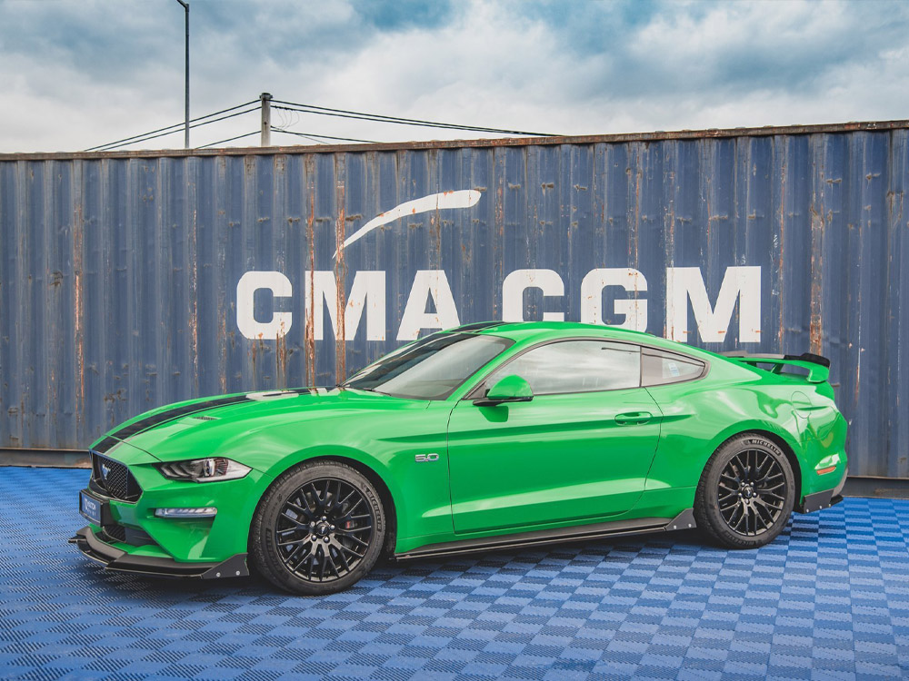 Maxton side skirts diffusers + flaps ford mustang gt mk6 facelift models (2017+) 2 Maxton side skirts diffusers + flaps ford mustang gt mk6 facelift models (2017+) - image 2