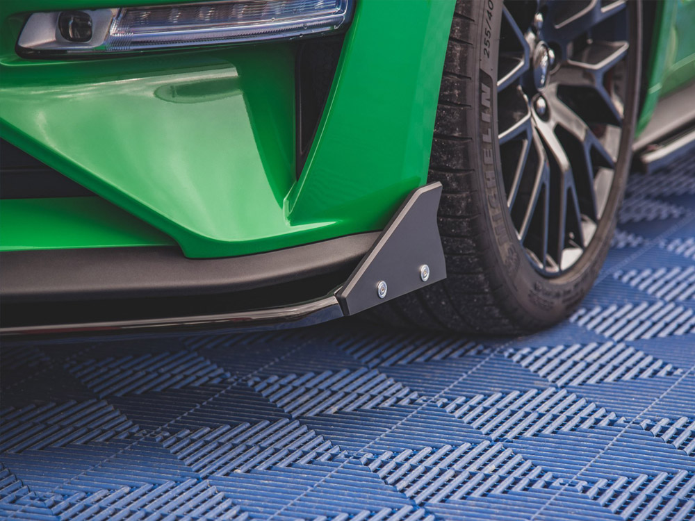 Maxton front splitter v1 + flaps ford mustang gt mk6 facelift models 4 Maxton front splitter v1 + flaps ford mustang gt mk6 facelift models - image 4