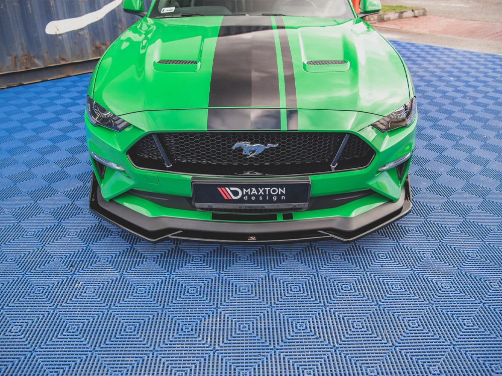 Maxton front splitter v1 + flaps ford mustang gt mk6 facelift models 3 Maxton front splitter v1 + flaps ford mustang gt mk6 facelift models - image 3