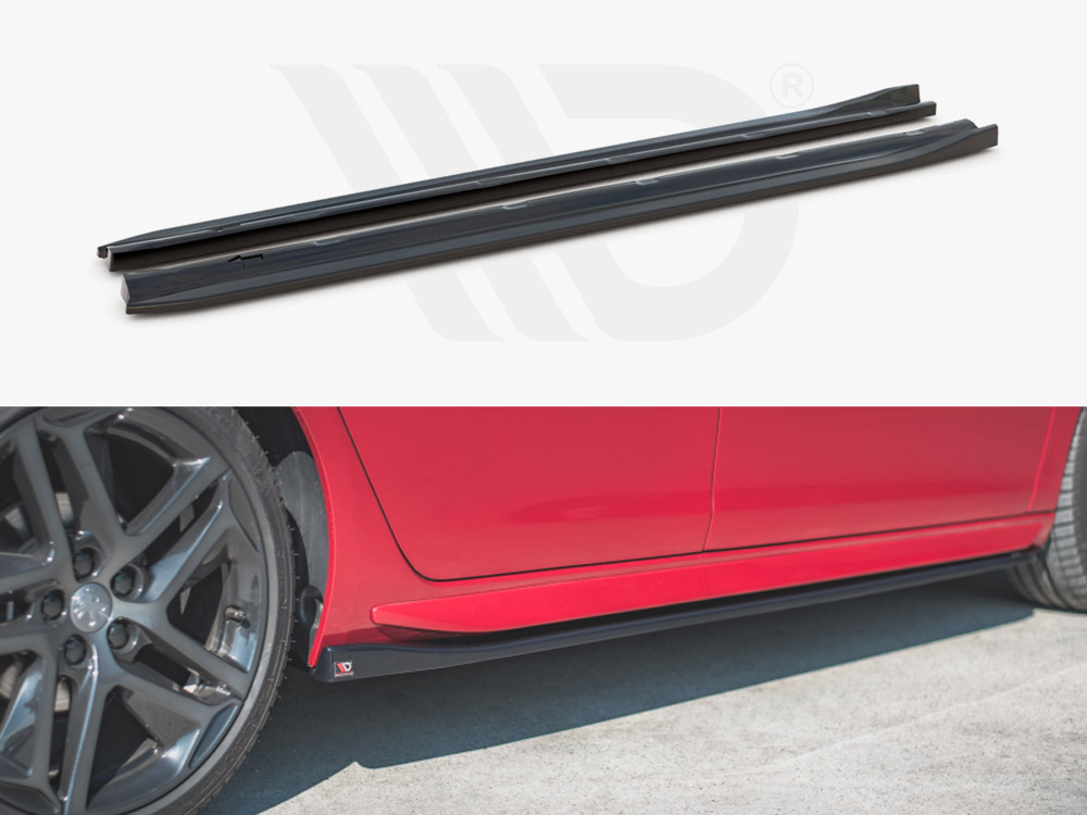 Maxton side skirts diffusers peugeot 308 gt mk2 facelift models (2017+) 1 Maxton side skirts diffusers peugeot 308 gt mk2 facelift models (2017+)