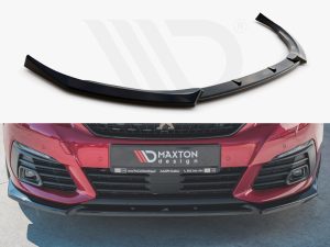 Maxton Front Splitter V1 Peugeot 308 GT Mk2 Facelift Models