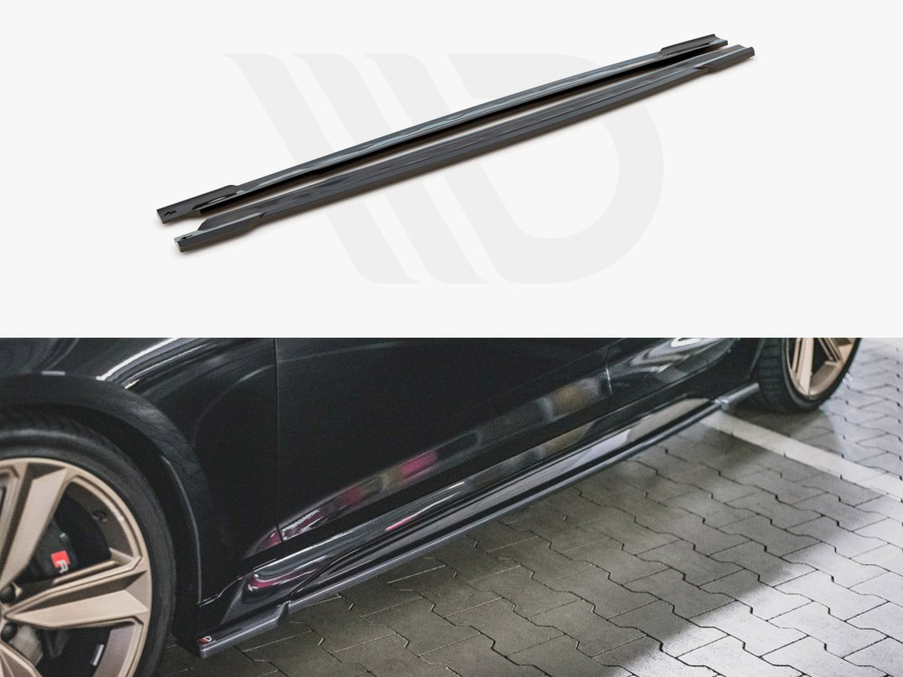 Maxton side skirts diffusers audi rs5 sportback f5 facelift models 1 Maxton side skirts diffusers audi rs5 sportback f5 facelift models