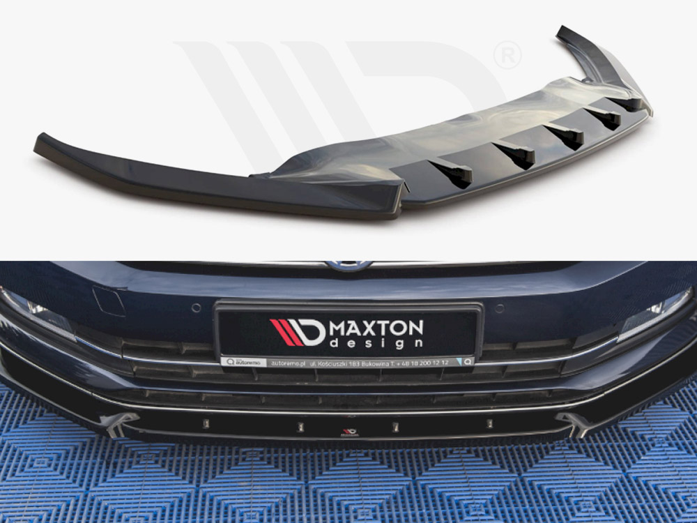 Maxton front splitter v2 volkswagen passat b8 1 Maxton front splitter v2 volkswagen passat b8