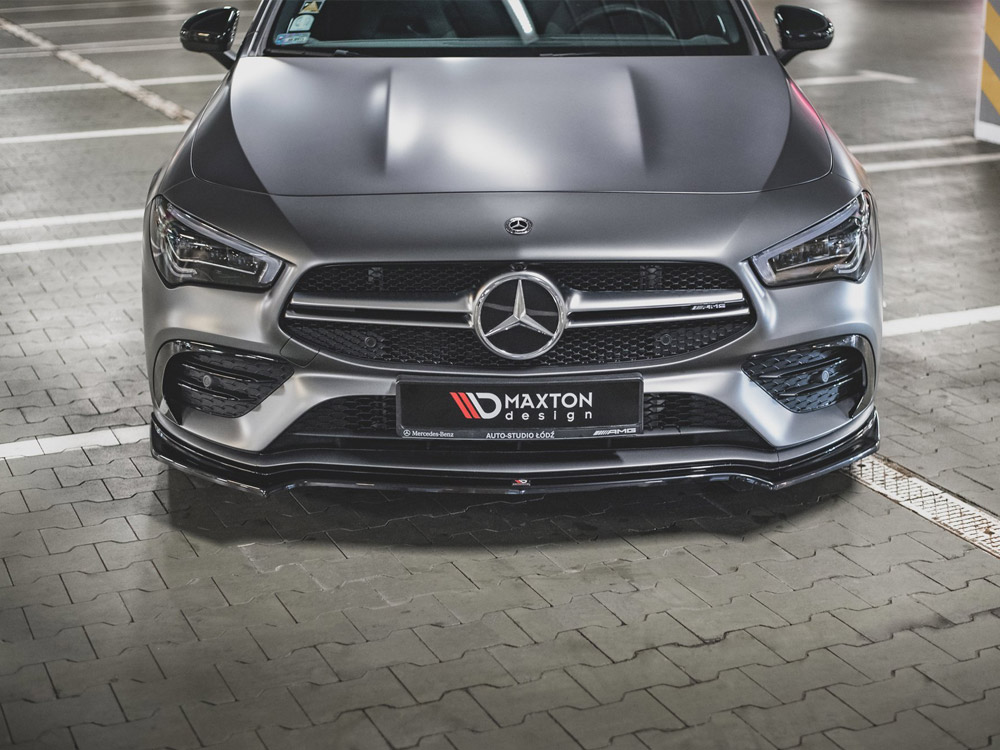 Maxton front splitter v1 mercedes-amg cla 35 aero c118 3 Maxton front splitter v1 mercedes-amg cla 35 aero c118 - image 3