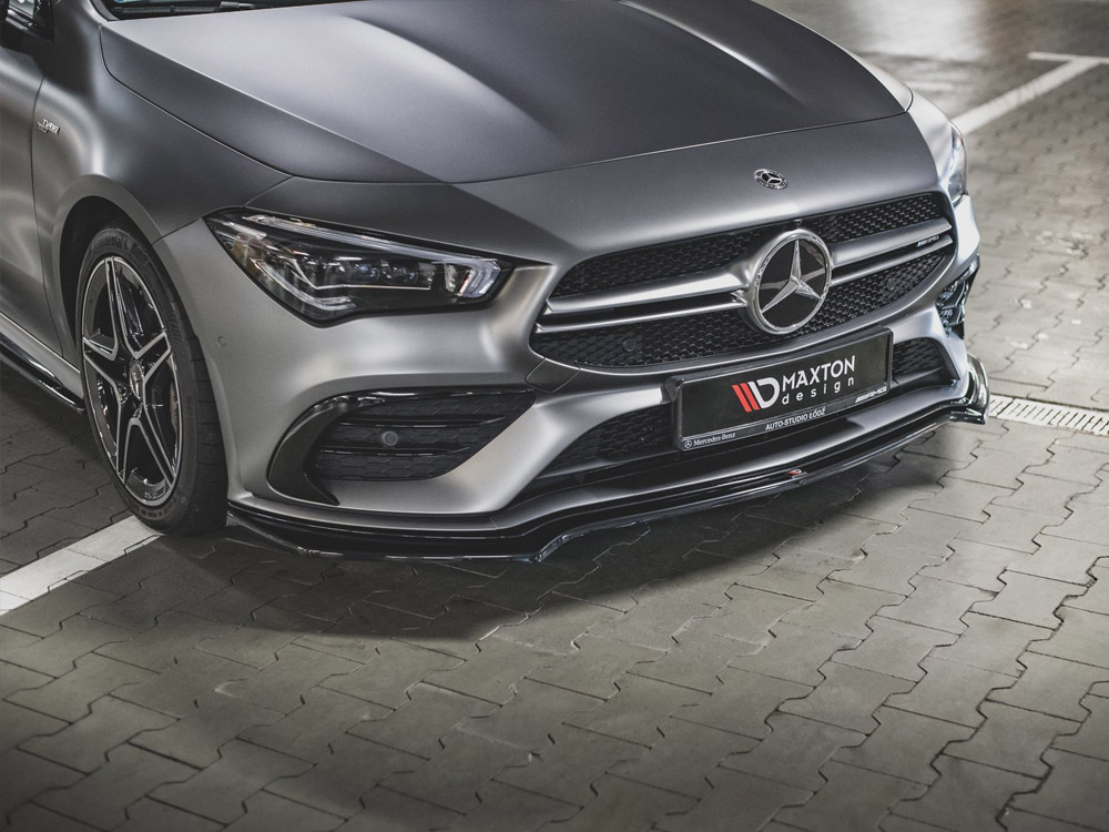 Maxton front splitter v1 mercedes-amg cla 35 aero c118 4 Maxton front splitter v1 mercedes-amg cla 35 aero c118 - image 4
