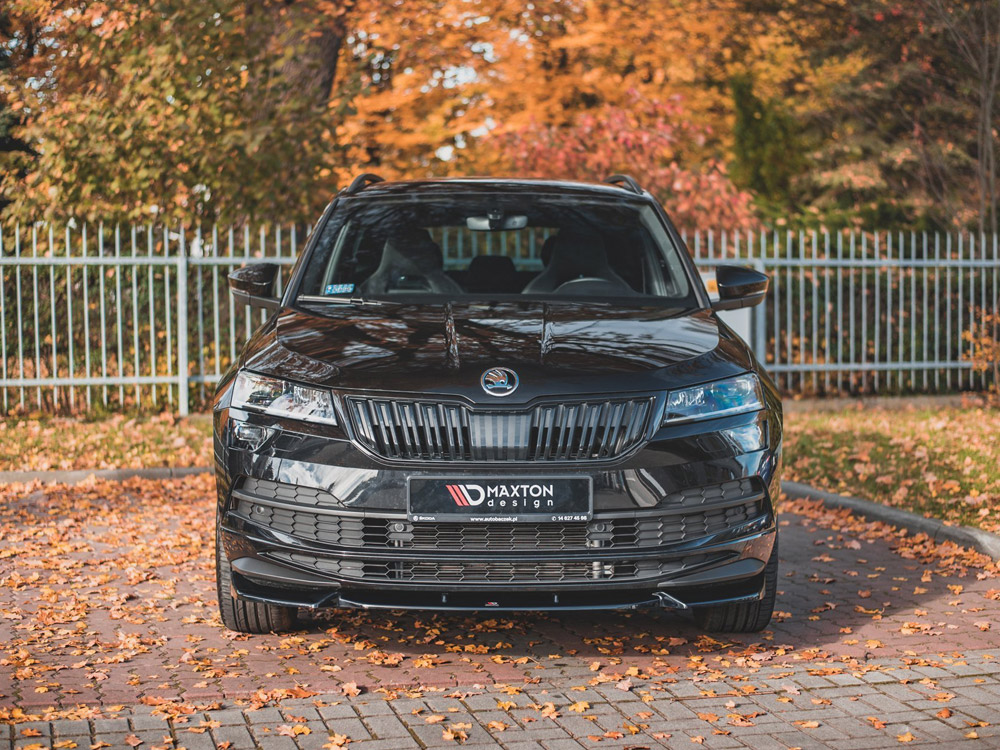Maxton front splitter skoda karoq sportline 2 Maxton front splitter skoda karoq sportline - image 2