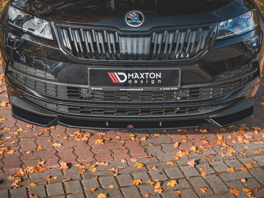 Maxton front splitter skoda karoq sportline 3 Maxton front splitter skoda karoq sportline - image 3